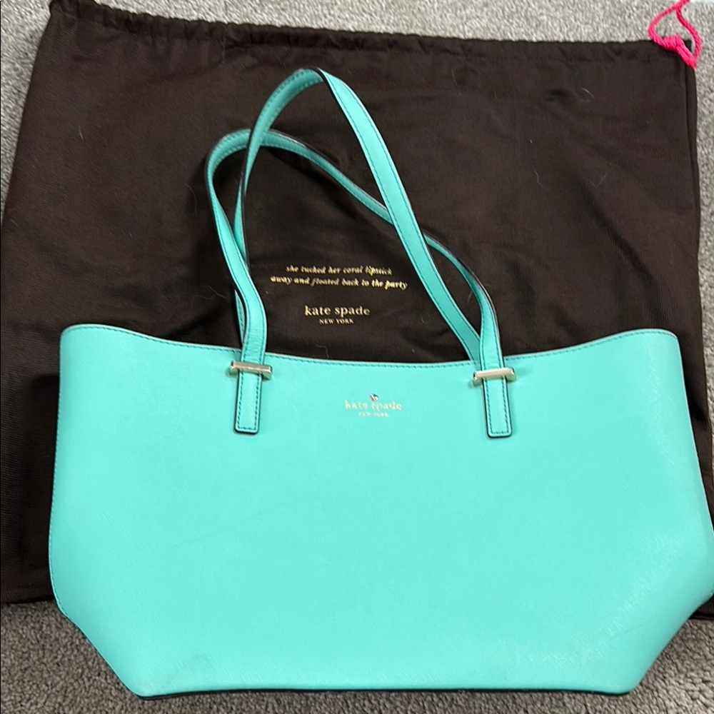 kate spade Blue Tote Bag